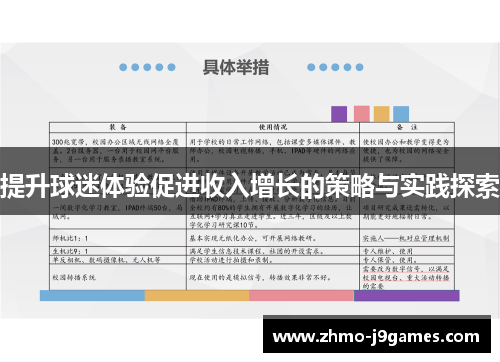 提升球迷体验促进收入增长的策略与实践探索 提升球迷体验促进收入增长的策略与实践探索